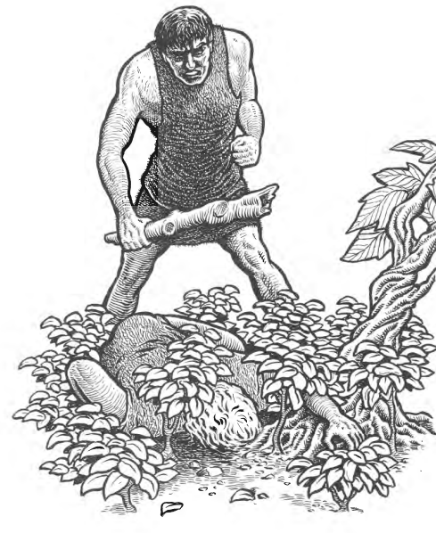 Cain Slays His Brother Abel in Anger